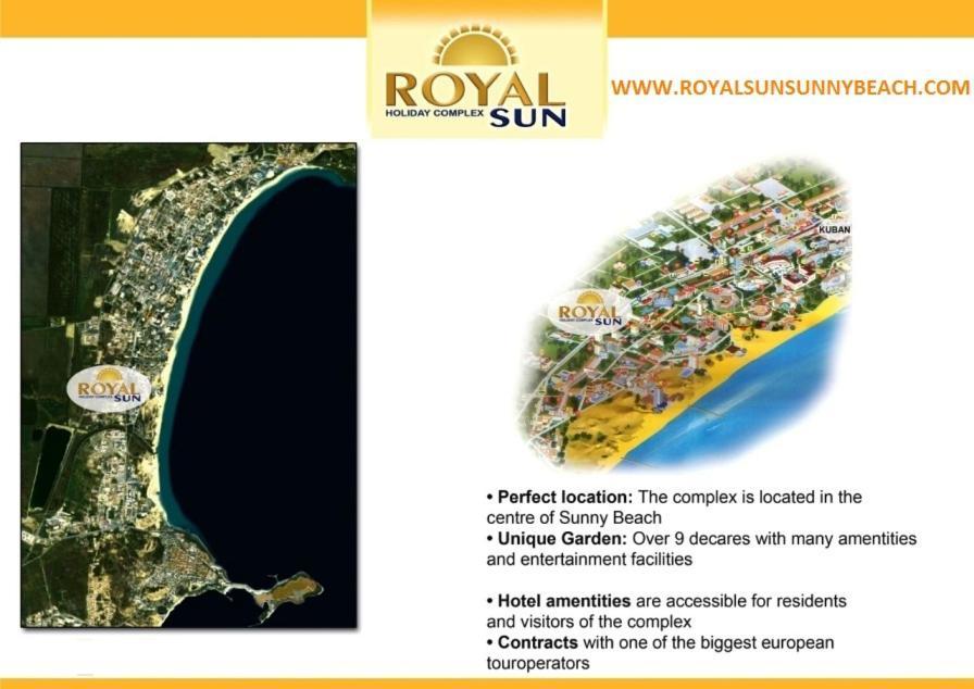 Royal Sun Holiday Apartments Pantai Sunny Luaran gambar